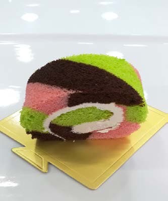 Christmas 3-Tone Cake Roll
